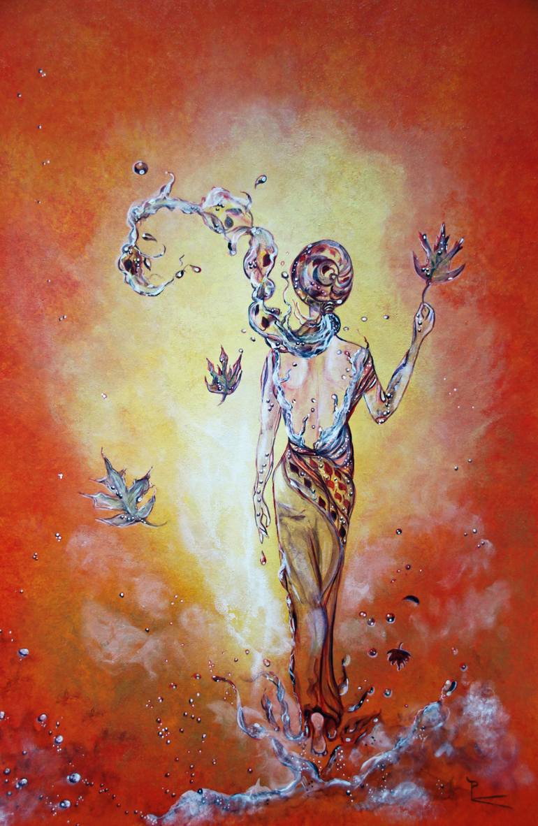 770x1182 Saatchi Art Equinox Painting By Patricia Blondel - Equinox Painting