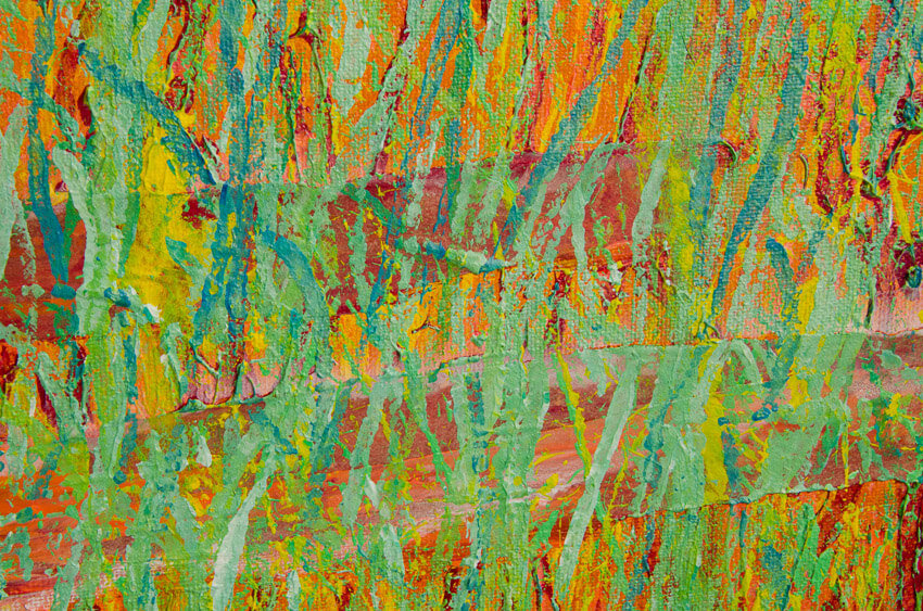 850x563 Spring Equinox Abstract Painting With Video By Deb Breton - Equinox Painting