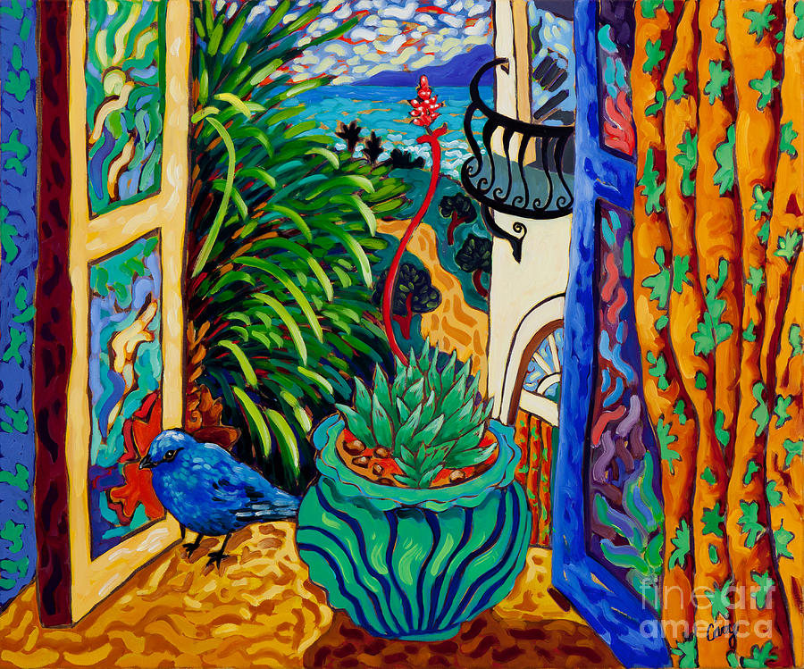 900x749 Spring Equinox Painting By Cathy Carey - Equinox Painting