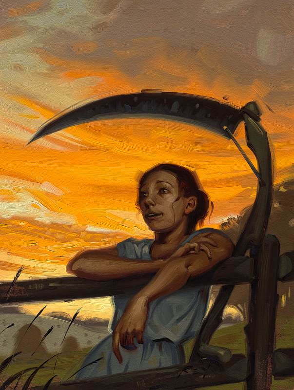 603x800 Autumnal Equinox Last Light - Equinox Painting