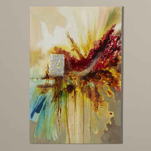 490x490 Brayden Studio Equinox Painting Print On Wrapped Canvas Wayfair - Equinox Painting