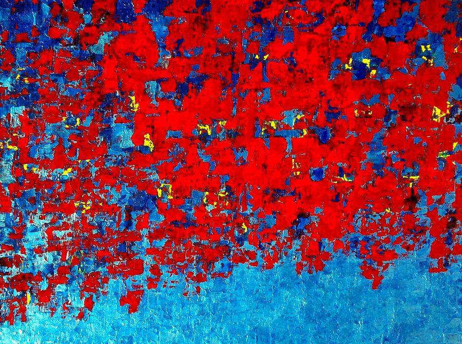 900x672 Custom Acrylic Abstract Painting Autumnal Equinox Painting By - Equinox Painting