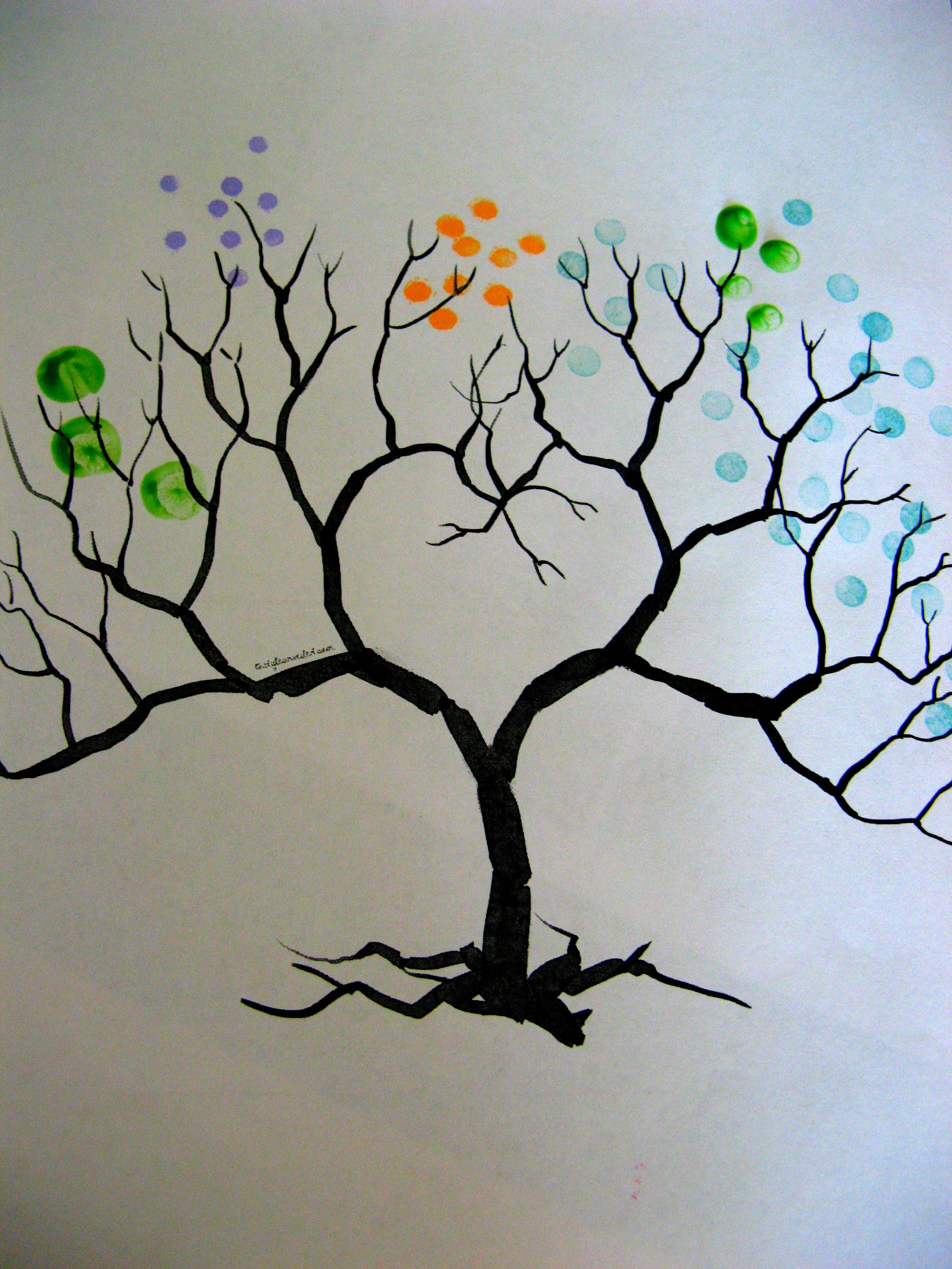 2304x3072 Q Tip Painting Tree Tk Artsensory Painting Trees - Eraser Painting