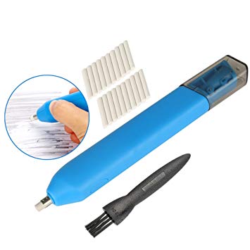 355x355 Txy 2 In 1 Multi Function Electric Eraser With Pencil Sharpener - Eraser Painting
