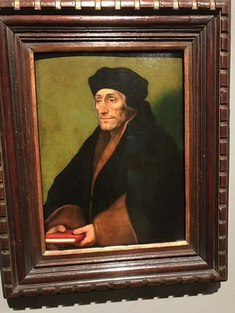 338x450 Holbein Painting Of Erasmus - Erasmus Painting