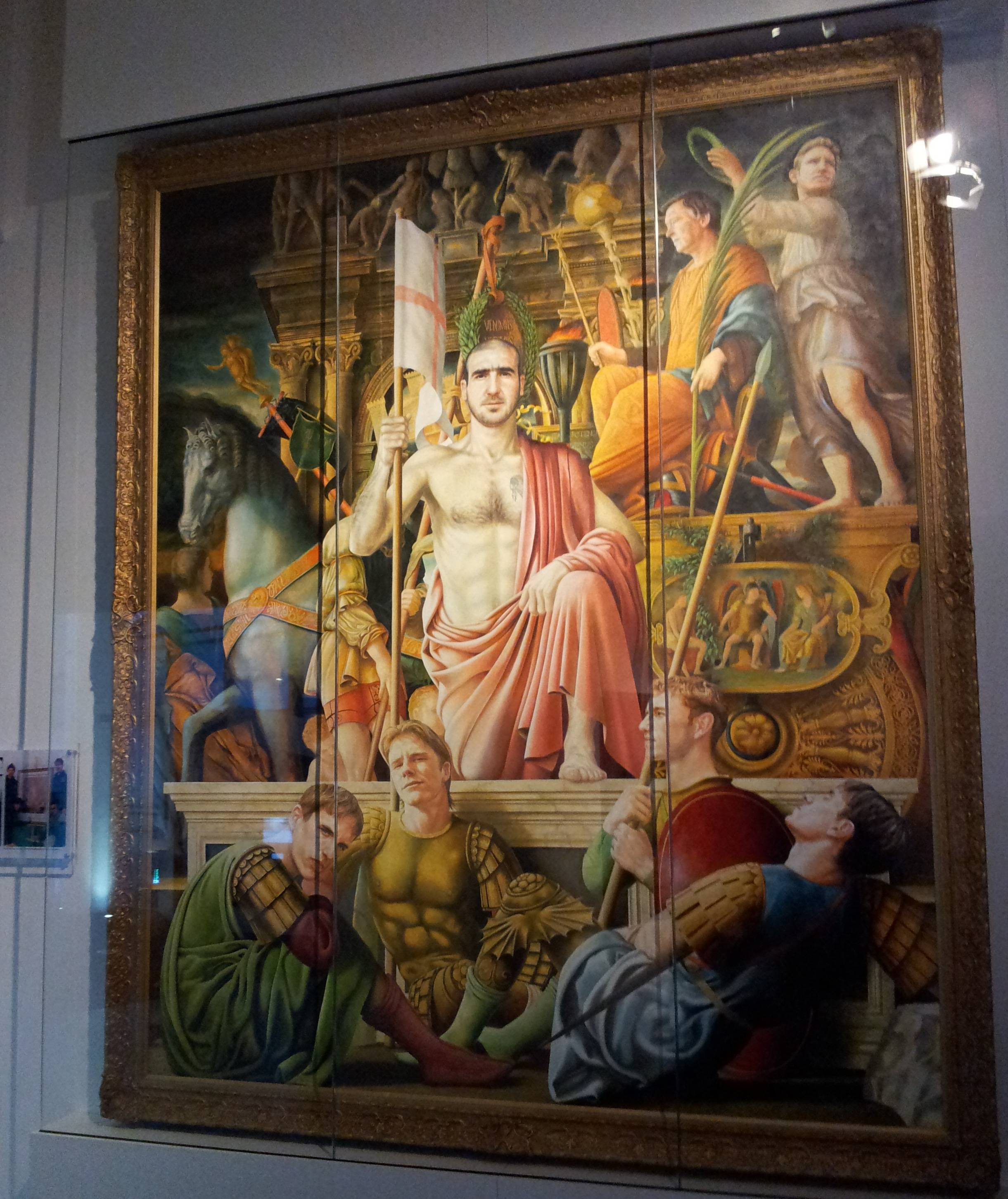 2441x2903 Art Of The Game - Eric Cantona Painting