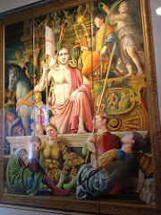 180x240 Eric Cantona Painting At National Football Museum Located - Eric Cantona Painting