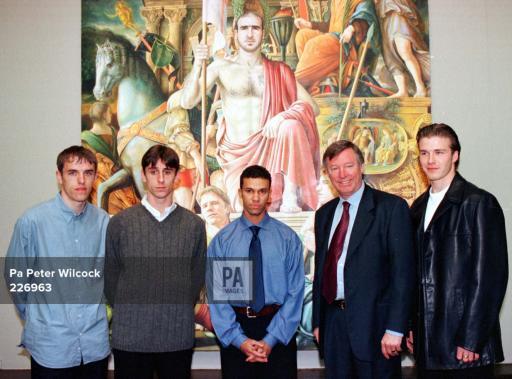 512x379 Eric Cantona Painting Unveiling - Eric Cantona Painting