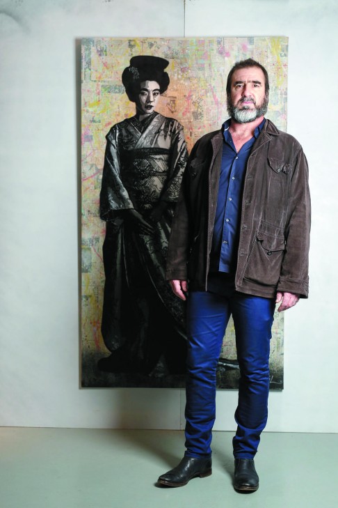 486x729 How Eric Cantona Turned Into An Artistic Butterfly Post Magazine - Eric Cantona Painting