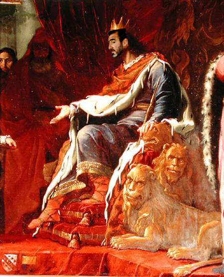 450x556 Cantona Eric The King God 31 By Johncham - Eric Cantona Painting