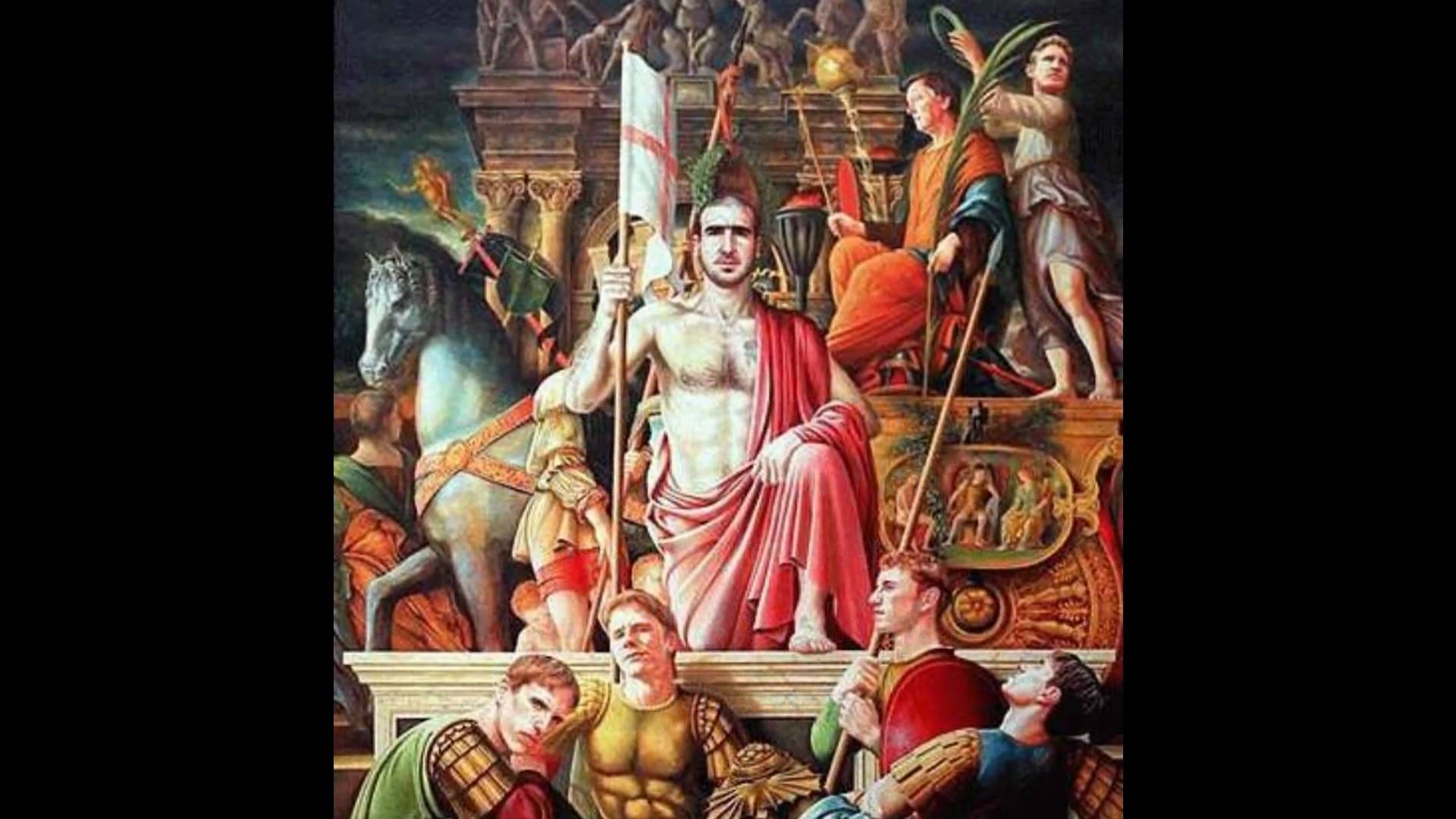 1920x1080 Eric Cantona Fifa 10, Wum Fc Tribute - Eric Cantona Painting