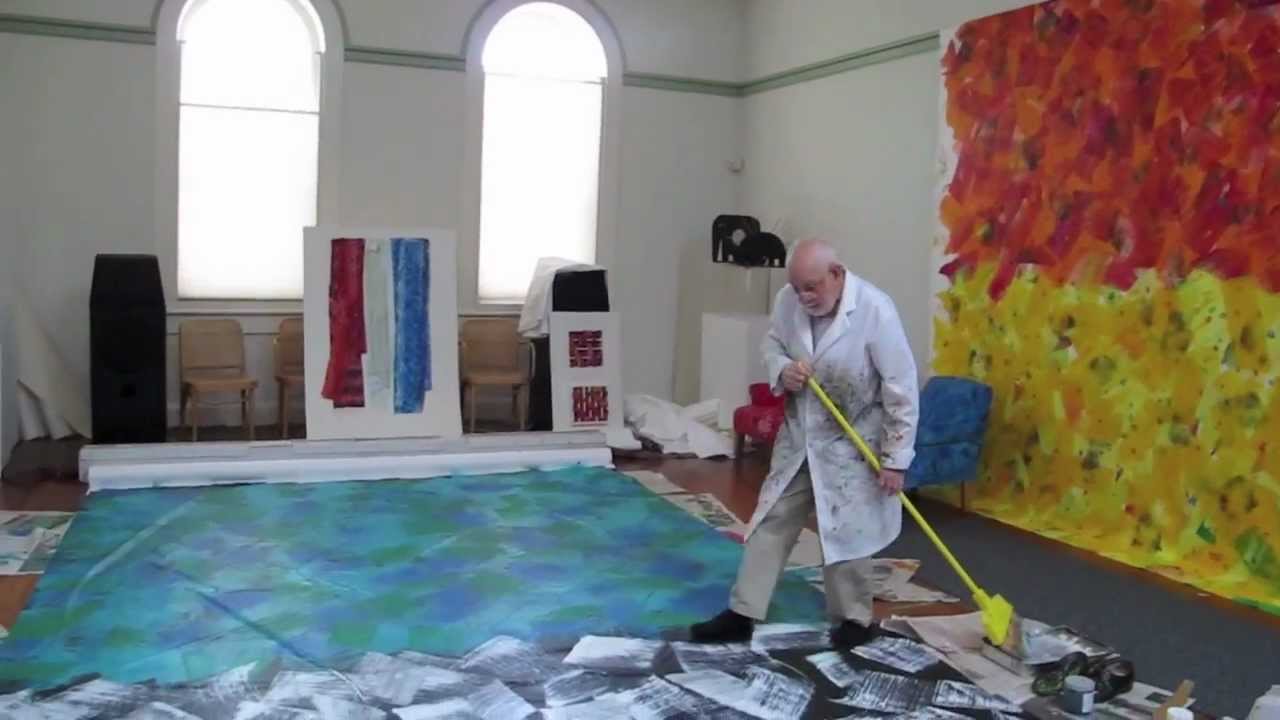 1280x720 Eric Carle Painting Mural.mov - Eric Carle Painting