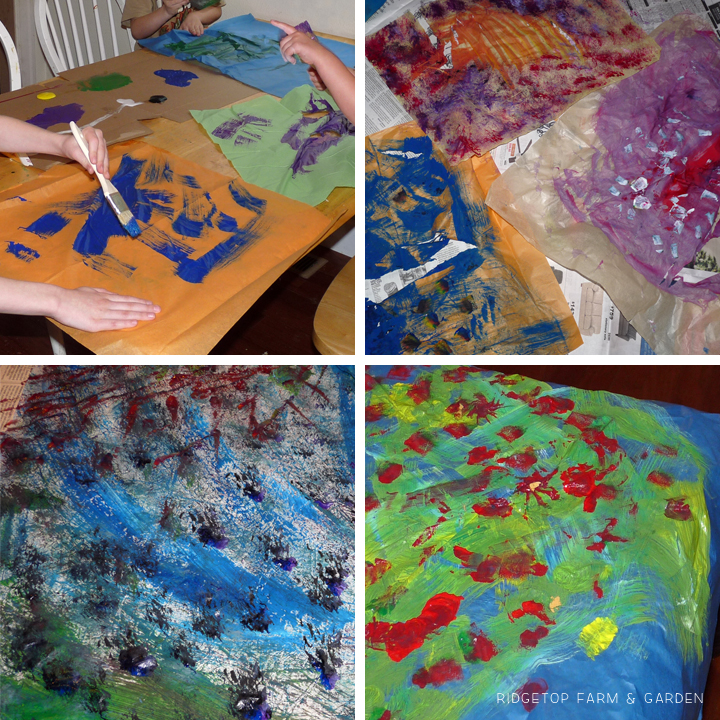 720x720 Eric Carle Style Collage Art - Eric Carle Painting