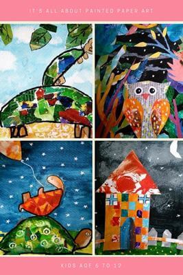 267x400 Let's Create Painted Paper Art - Eric Carle Painting