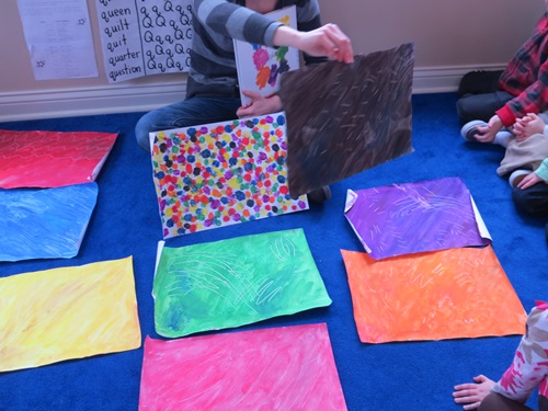 500x375 Painted Paper Collages And Storytelling Inspired By Eric Carle - Eric Carle Painting