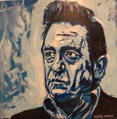 236x241 Eric Church Painting By Buddy Owens If You'D Like An Original - Eric Church Painting