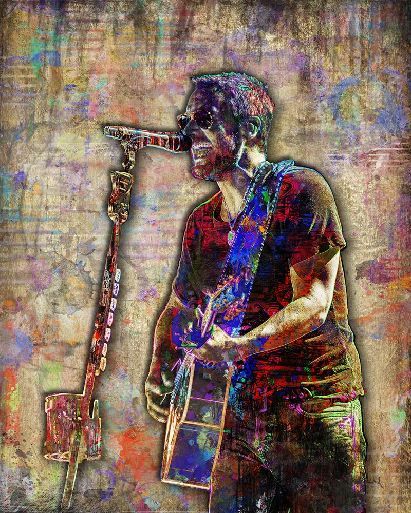 800x1000 Eric Church Poster, Eric Church Country Gift, Eric Church Colorful - Eric Church Painting
