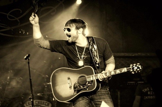 640x426 1093 Eric Church Vintage Sepia Country Music Wall Sticker Art - Eric Church Painting