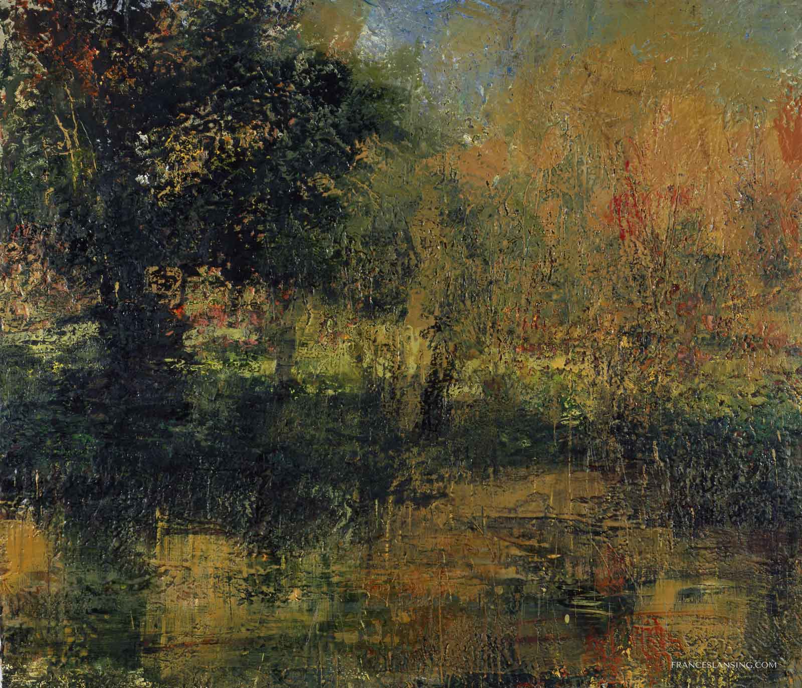 1600x1372 Frances Lansing - Erie Canal Painting