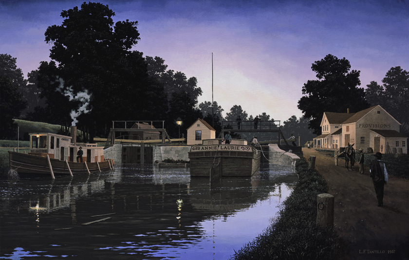 Erie Canal Painting At Paintingvalley.com 