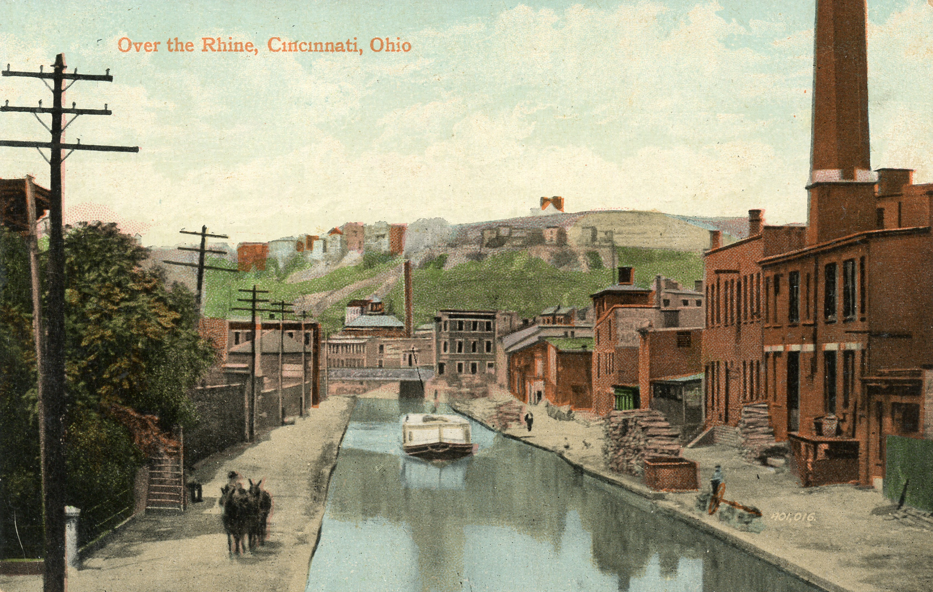 1922x1220 Our Rich History More On The Licking River, Which Never Got Its - Erie Canal Painting
