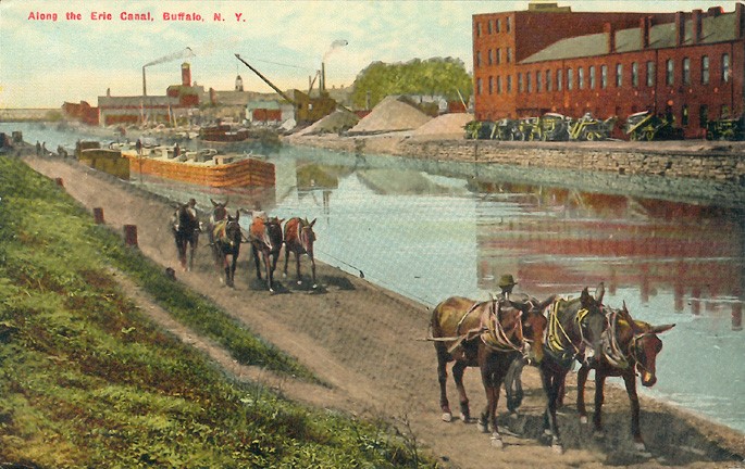 685x432 Update E In Honor Of Labor Day - Erie Canal Painting