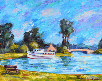 340x270 Lake Erie Painting Etsy - Erie Painting
