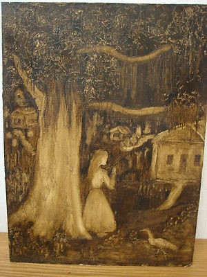 300x400 Louisiana Mud Painting H. Neubig - Erie Painting