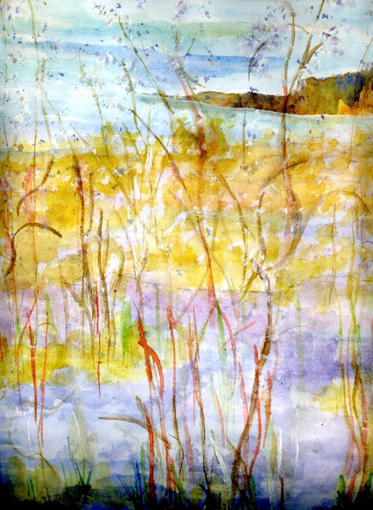 770x1053 Saatchi Art Lake Erie Painting By Fiona Hunter Boyd - Erie Painting