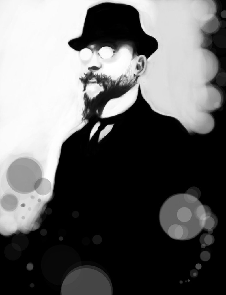 783x1021 Erik Satie Speedpaint By Ninepoint - Erik Satie Painting