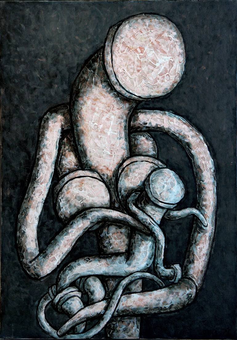 770x1104 Saatchi Art Lady With An Ermine Painting By Trubin Dmitriy - Ermine Painting