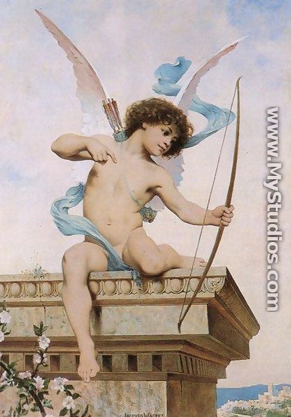 419x600 Eros By Jacques Clement Wagrez - Eros Painting