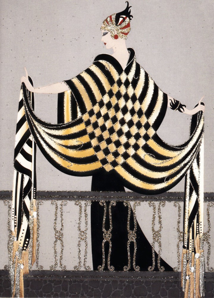 720x1000 Erte Paintings Erte Paintings Michelle Art Piasa - Erte Painting