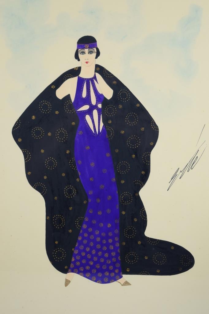 Erte Painting at Explore collection of Erte Painting