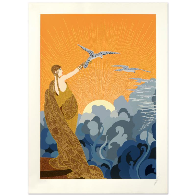 800x800 Wings Of Victory Art Deco - Erte Painting