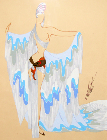 354x465 Erte Art For Sale - Erte Painting