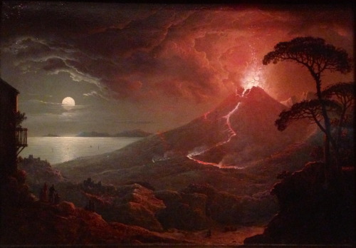 500x348 Art + History - Eruption Of Vesuvius Painting