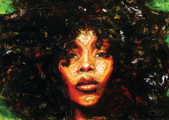 570x405 Erykah Badu - Erykah Badu Painting