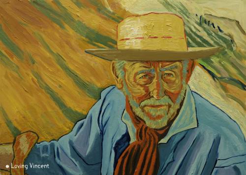 500x355 Loving Vincent The Old Man - Escalier Painting