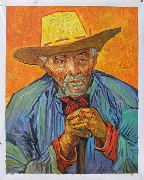 468x587 The Peasant, Portrait Of Patience Escalier - Escalier Painting