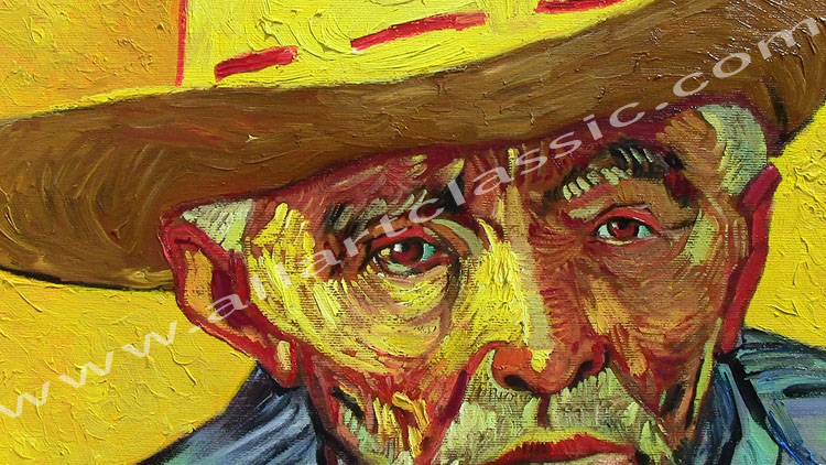 750x422 Vincent Van Gogh Painting Patience Escalier Oil Paintings Gallery - Escalier Painting