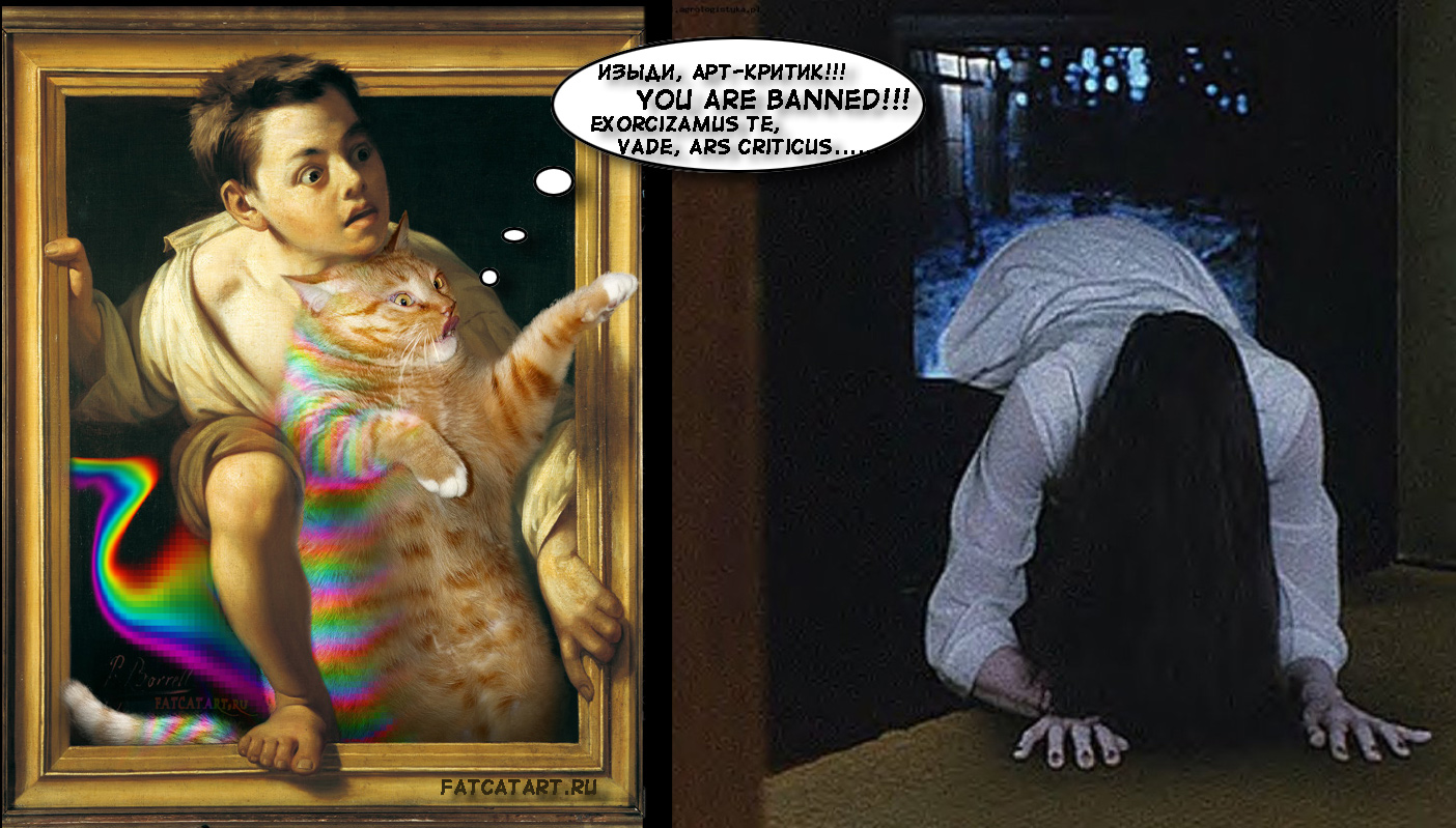 1404x799 Fatcatart Great Artists' Mews Escaping Criticism - Escaping Criticism Painting