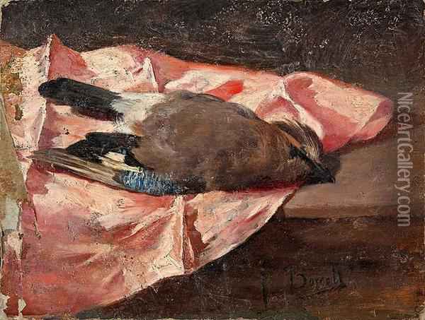 600x453 Un Arrendajo Oil Painting Reproduction By Pere Borrell Del Caso - Escaping Criticism Painting