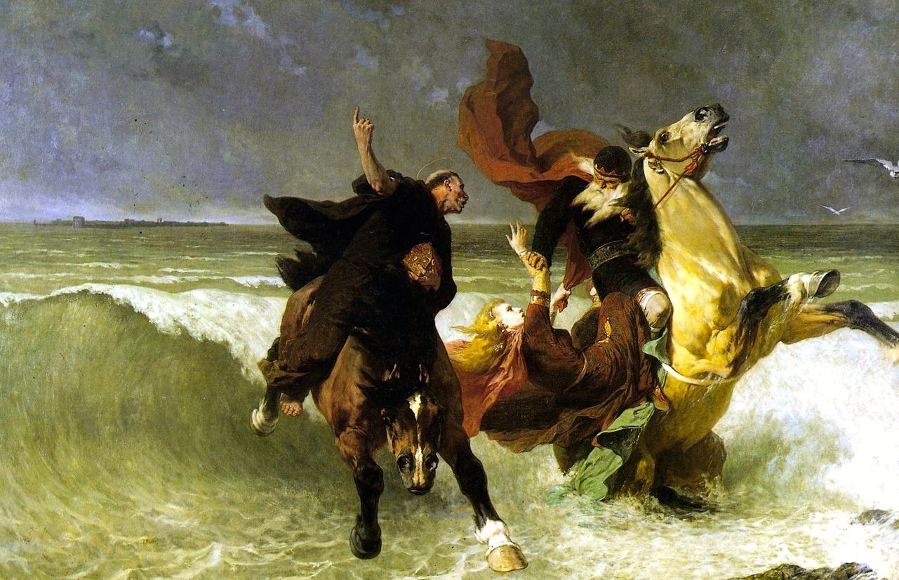 1281x826 Art Criticism A. J. Carlisle - Escaping Criticism Painting