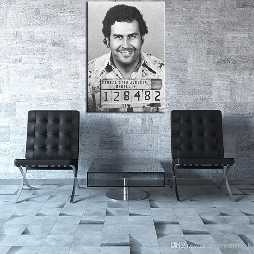 850x850 2018 Famous Handpainted Portrait Art Oil Painting Pablo Escobar - Escobar Painting