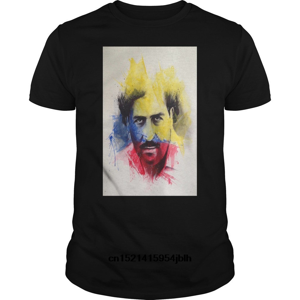 1010x1010 Pablo Escobar Painting T Shirt - Escobar Painting