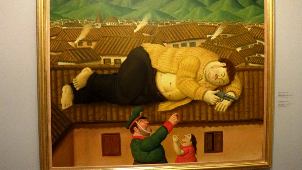 1024x576 Pablo Escobar Painting Girl Gone Gallivanting - Escobar Painting