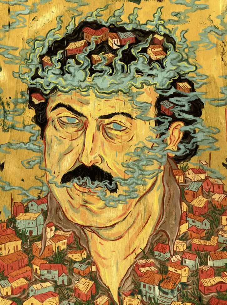 728x977 Botero Escobar Painting Piasa - Escobar Painting