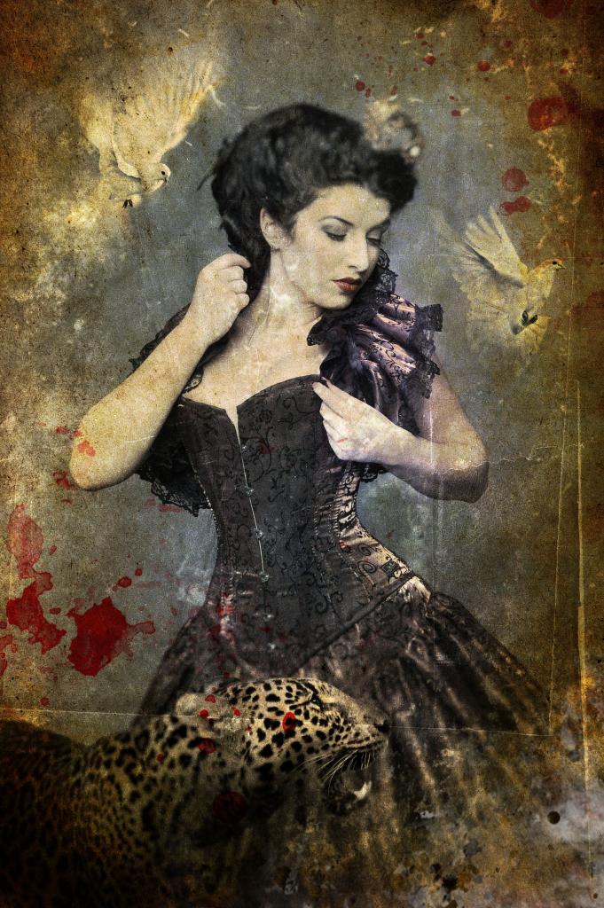 681x1024 Esmeralda By Raul Ferran - Esmeralda Painting