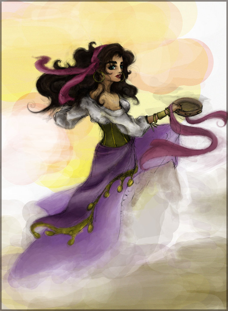 766x1043 Esmeralda By Serwetka - Esmeralda Painting